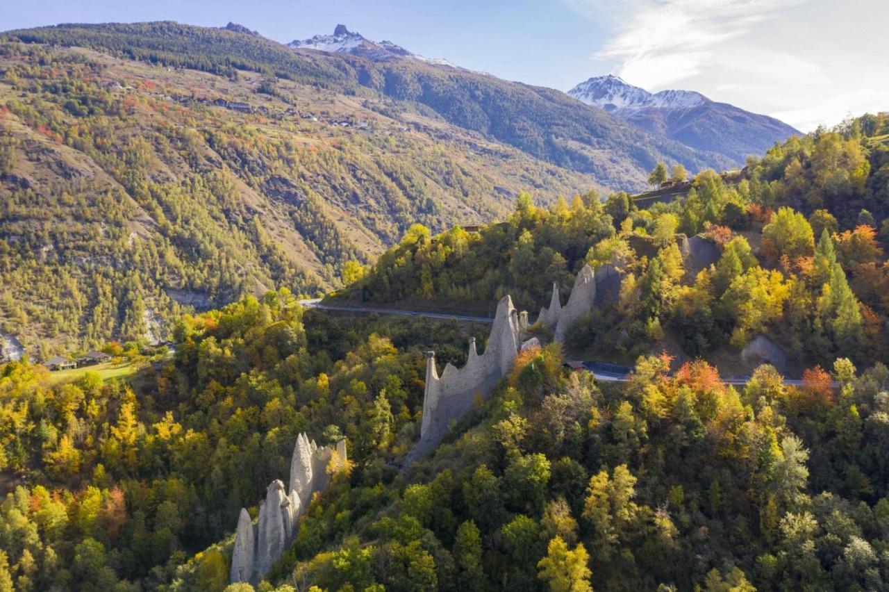 Hotel Dents De Veisivi Hauderes Экстерьер фото